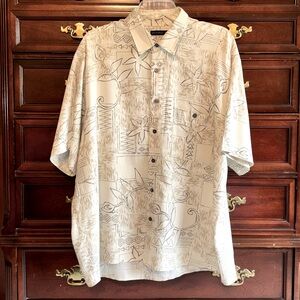 Natural Issue Hawaiian Shirt, men's XL READ Flaws